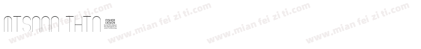 misana thin字体转换